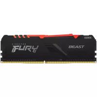 Оперативная память Kingston FURY Beast RGB 16 ГБ DDR4 3200 МГц DIMM CL16 KF432C16BB1A/16