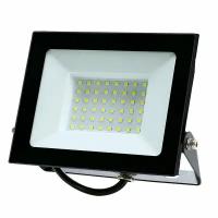 Прожектор светодиодный 2835 SMD 50W 6400K IP65 AC230V/50Hz, черный, LL-921