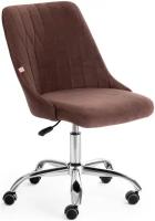 Компьютерное кресло TetChair SWAN офисное, обивка: текстиль, цвет: коричневый