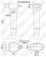 Катушка Зажигания Mitsubishi Lancer X 07- 1.8/2.0/Asx 10- 1.8/2.0/Outlander 06- 2.0/2.4 Sat арт. ST-1832A016