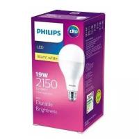 Лампа светодиодная Philips LEDBulb 871869964051400, E27, A80, 19Вт, 3000 К