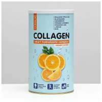 Протеиновый коктейль, CHIKALAB Collagen, апельсиновый, 400 г