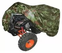 Защитный чехол-тент на квадроцикл AutoExpert X210-Camo, цвет: камуфляж, 210х120х115 см, водонепроницаемый