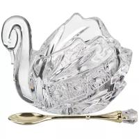 Икорница Lefard Muza Crystal Лебедь 195-112