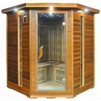 Инфракрасная кабина (сауна) SaunaMagic Cedar CST Corner Medium