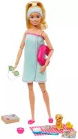 Mattel Кукла Барби - Спа (Barbie Wellness Spa Doll Blonde And Accessories)