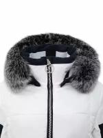 Воротник меховой TONI SAILER Shadowfox Snowtop Black-Bright/White (EU:б/р)