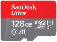 Карта памяти microSD 128GB SanDisk (SDSQUA4-128G-GN6MN) Class 10 Ultra UHS-I U1 A1 120MB/s