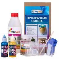 Набор эпоксидной смолы Poly Glass 580 гр