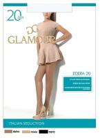 Колготки женские капроновые, GLAMOUR Edera 20 ден, цвет лёгкий загар, размер 4