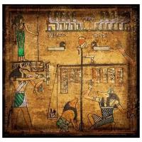 Постер на холсте Роспись в Египте (Painting in Egypt) 51см. x 50см