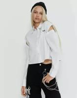 Рубашка Gloria Jeans, размер 12-14л/158-164, белый