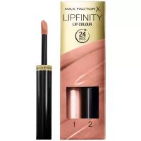 Помада для губ и увлажняющий блеск MAX FACTOR LIPFINITY тон 006 стойкая