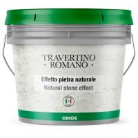 Декоративное покрытие Oikos Travertino Romano