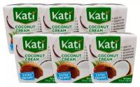 Сливки Kati Coconut Cream кокосовые 24%, 100 г, 150 мл, 6 уп