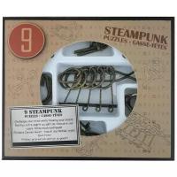 Головоломка Eureka Набор из 9 Стимпанк головоломок коричневый (9 Steampunk Puzzles brown set)