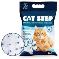 Наполнитель впитывающий силикагелевый CAT STEP Arctic Blue, 26,6 л