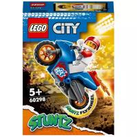 Конструктор LEGO City Stuntz 60298 Реактивный трюковый мотоцикл, 14 дет