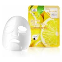 3W Clinic Fresh Lemon Mask Sheet 23 мл Тканевая маска для лица с экстрактом лимона