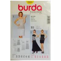 Выкройка Burda 7055-Вечернее платье