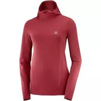 Джемпер Горнолыжный Salomon Comet Seamless Hoody W Pomegranate/Apple Butter (Us:m)