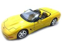 Chevrolet Corvette Convertible 1:24 коллекционная масштабная металлическая модель автомобиля