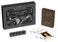 Подарочный набор Лас Играс Колода для покера известные полотна и игральные кости, 54 карты