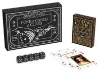 Набор для покера для покера ЛАС ИГРАС Poker cards and cubes 6888903