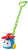 Каталка Вертолетик, цвет синий / Игрушка-каталка с ручкой для малышей Вертолетик / Детские игрушки