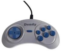 Джойстики и геймпады Dendy Геймпад для Dendy 8-bit, 9pin, 2 шт в комплекте, серый