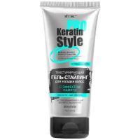 Витэкс Keratin Pro Style Текстурирующий гель-стайлинг с эффектом памяти для укладки волос, экстрасильная фиксация