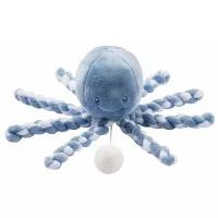 Игрушка мягкая Nattou Musical Soft toy Lapidou Octopus blue infinity/light blue музыкальная 877589