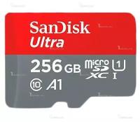 Карта памяти MICRO SDXC 256GB UHS-I SANDISK SDSQUA4-256G-GN6MN