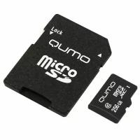 Карта памяти Micro SecureDigital 256Gb Qumo UHS-I U3, Pro seria 3.0 ( QM256GMICSDXC10U3 ) адаптер SD