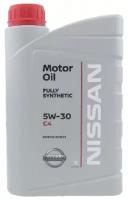 NISSAN Ke90090033_масло Моторное 5W30 Motor Oil (1L)! (Синт.) Api Sm/Cf, Acea C4