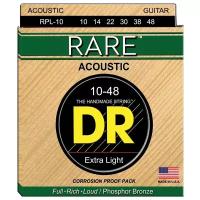 Струны для акустической гитары DR String RPL-10 Extra Light 10 - 48