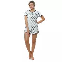 Пижама женская NSD-STYLE Пж-21 размер 48 цвет молочный