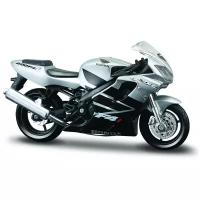 Maisto Мотоцикл Honda CBR 600F4i, 1:18, серебристый