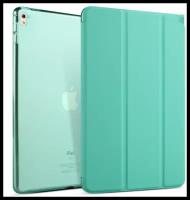 Ультра-тонкий чехол-обложка MyPads для Apple iPad Air (2013) - A1474, A1475, A1476 с дизайном Smart Case мятный кожаный с функцией смарт включени