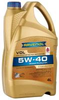 Ravenol vdl sae 5w40 / моторное масло синтетическое (4л) 4014835723795