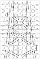 Магнитный пазл 27x18см.