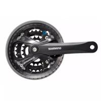 Система шатунов SHIMANO Acera M361 7/8ск,48/38/28,квадрат,170 мм(черный)