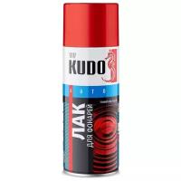 Лак для тонировки фонарей KUDO, красный, аэрозоль, 520 мл, KU-9022