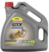 Castrol Масло Gtx Ultraclean 10W-40 A3/B4 4Л Sn Fiat 9.55535-D2/9.55535-G2 Mb 229.1 Renault Rn 0700/0710 Vw