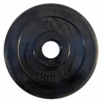 Диск MB Barbell MB-AtletB50-10 10 кг черный