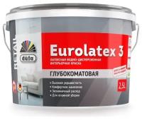 Краска в-д Dufa Retail Eurolatex 3 глубмат 2,5 л. 3303