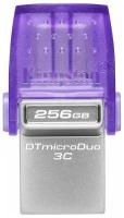 USB флешка KINGSTON 256Gb DTDUO3CG3/256GB USB Type-C 3.2 Gen 1/USB 3.2 Gen 1