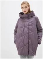 Пальто утепленное 18, WINTERRA, размер 54, фиолетовый