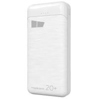 Внешний аккумулятор More Choice 20000mAh 2USB 2.1A PB33-20, белый