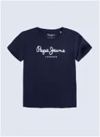 Футболка для мальчиков, Pepe Jeans London, артикул: PB501228, цвет: темно-синий (595), размер: 10